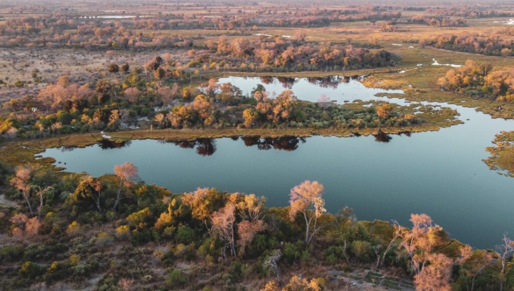 Okavango camping Shangana Safaris Botswana